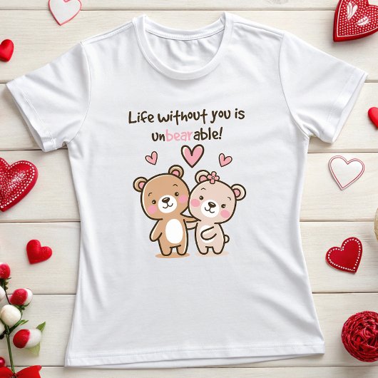 かわいいバレンタイン Tシャツ