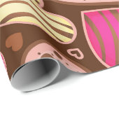 かわいいバレンタインCookie |バレンタインの贈り物 ラッピングペーパー (ロールコーナー)