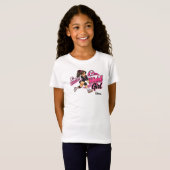 かわいいバレーボール女子 Tシャツ (正面フル)