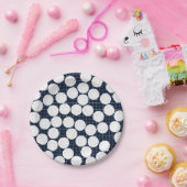 かわいいバレーボール紙プレート ペーパープレート (パーティー)