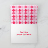 かわいいバレーボール カード (内部)