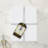 かわいいバンパイアボーイハロウィーンの衣装パーティー ギフトタグ (より糸付き)