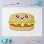 かわいいバーガー 薄葉紙 (クラフト)