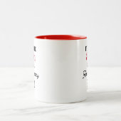 かわいいバースデーギフト ツートーンマグカップ (中央)