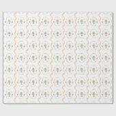 かわいいバースデーケーキ ラッピングペーパー (フラット)