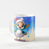 かわいいバーディー コーヒーマグカップ (正面左)