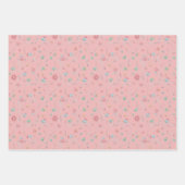 かわいいバーディー ラッピングペーパーシート (正面3)