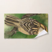 かわいいバードバスタオルセット バスタオルセット (ハンドタオル)