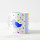 かわいいバードマグカップ コーヒーマグカップ (正面左)