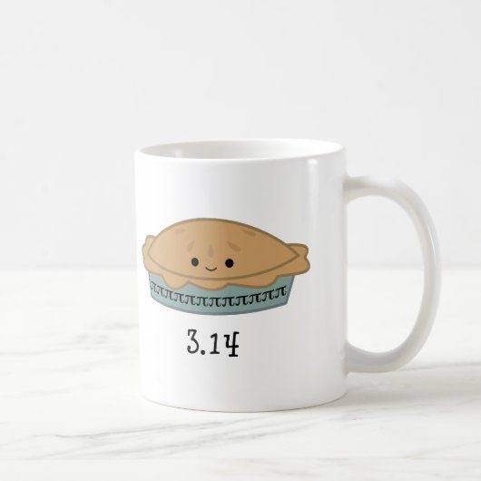かわいいパイの日3.14 コーヒーマグカップ (右)