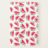 かわいいパイナップルとスイカの柄 プランナー手帳 (裏面)