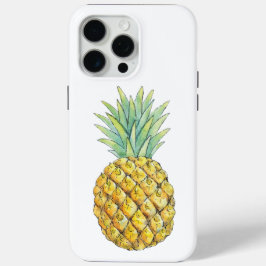 かわいいパイナップルアートのスマホケース iPhone 15 PRO MAXケース