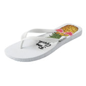 かわいいパイナップルサンダル、パイナップルビーチサンダル ビーチサンダル (アングル)