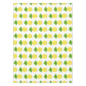 かわいいパイナップル漫画イラストレーション テーブルクロス (正面)