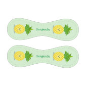 かわいいパイナップル漫画イラストレーション 野球ボール (パネル)