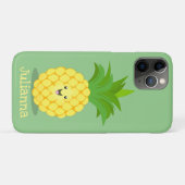 かわいいパイナップル漫画イラストレーション Case-Mate iPhoneケース (裏面(横))
