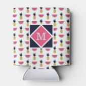 かわいいパイナップル&スイカのドードルパターン 缶クーラー (裏面)