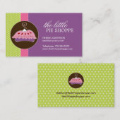 かわいいパイ名刺 名刺 (正面/裏面)