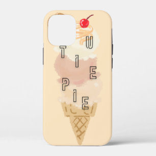 かわいいパイ - アイスクリームのスマホケース iPhone 12 MINI ケース