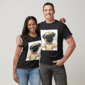 かわいいパグの子犬クラシック 175 Tシャツ (ユニセックス)