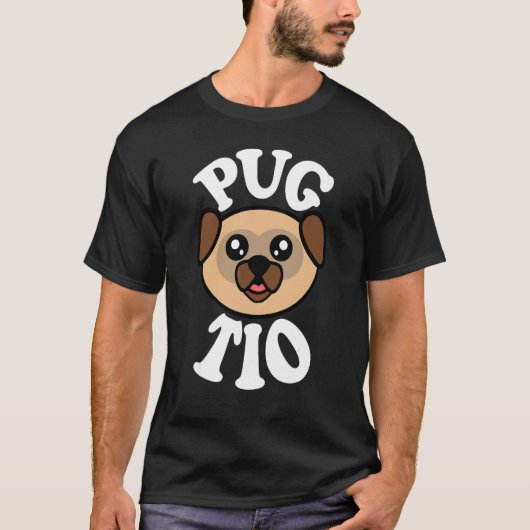 かわいいパグティオ Tシャツ (正面)