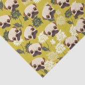 かわいいパグティッシュペーパー 薄葉紙 (詳細)