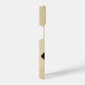 かわいいパグドッグペットアニマルアートウォーターカラー iPhoneケース (右側面)