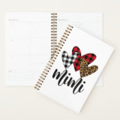 かわいいパグハッピーハロサンクサムハロウィーンサンクスギヴィ プランナー手帳 (ディスプレー)