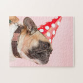 かわいいパグパピードッグペット ジグソーパズル (横)