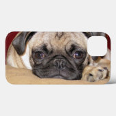 かわいいパグパピー Case-Mate iPhoneケース (裏面 (横))