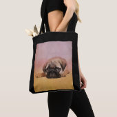かわいいパグパピー | Pug愛犬家ギフト トートバッグ (クローズアップ)