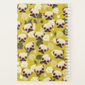 かわいいパグプランナーノート プランナー手帳 (裏面)