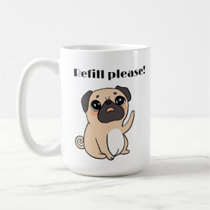 かわいいパグ買い替え コーヒーマグカップ