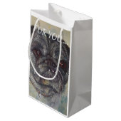 かわいいパグ スモールペーパーバッグ (裏面アングル)