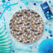 かわいいパグ ペーパープレート (パーティー)