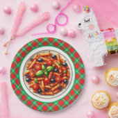 かわいいパスタ好きのディナー ペーパープレート (パーティー)