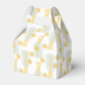 かわいいパスタ食品パーティー フェイバーボックス (正面サイド)