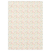 かわいいパステルアイスクリームスイーツパターン テーブルクロス (正面)