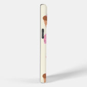 かわいいパステルアイスクリームスイーツパターン Case-Mate iPhoneケース (裏面 / 右)