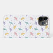 かわいいパステルアンブレラパターン Case-Mate iPhoneケース (裏面(横))
