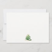 かわいいパステルウィンターペンギンキッズエイジ誕生日 ノートカード (裏面)