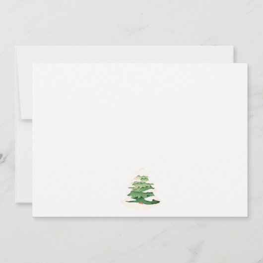 かわいいパステルウィンターペンギンキッズエイジ誕生日 ノートカード (裏面)