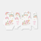 かわいいパステルウォーターカラーユニコーン&ボホレインボウズ フェイバーボックス (折り畳みなし)