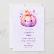 かわいいパステルカボチャのハロウィン