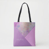 かわいいパステルカラーのオーダーメイドトート トートバッグ (正面)