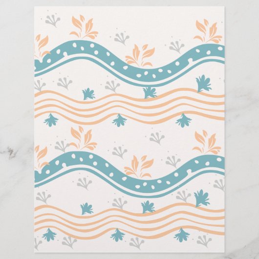 かわいいパステルカラーの曲線 (正面)