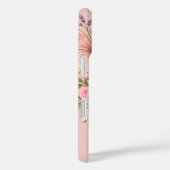 かわいいパステルカラーの蝶々アート Case-Mate iPhoneケース (裏面 / 右)