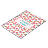 かわいいパステルガーリーキッチンケーキデザートレシピ本 ノートブック (左側)