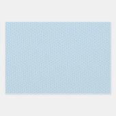 かわいいパステルグリーン、ピンク、ブルーの水玉模様 ラッピングペーパーシート (正面3)