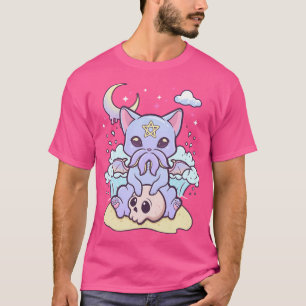 かわいいパステルゴシックかわいい不気味なオカルトクトルフ Tシャツ